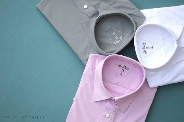 Men’s Button Down Collar Functional Dress Shirt